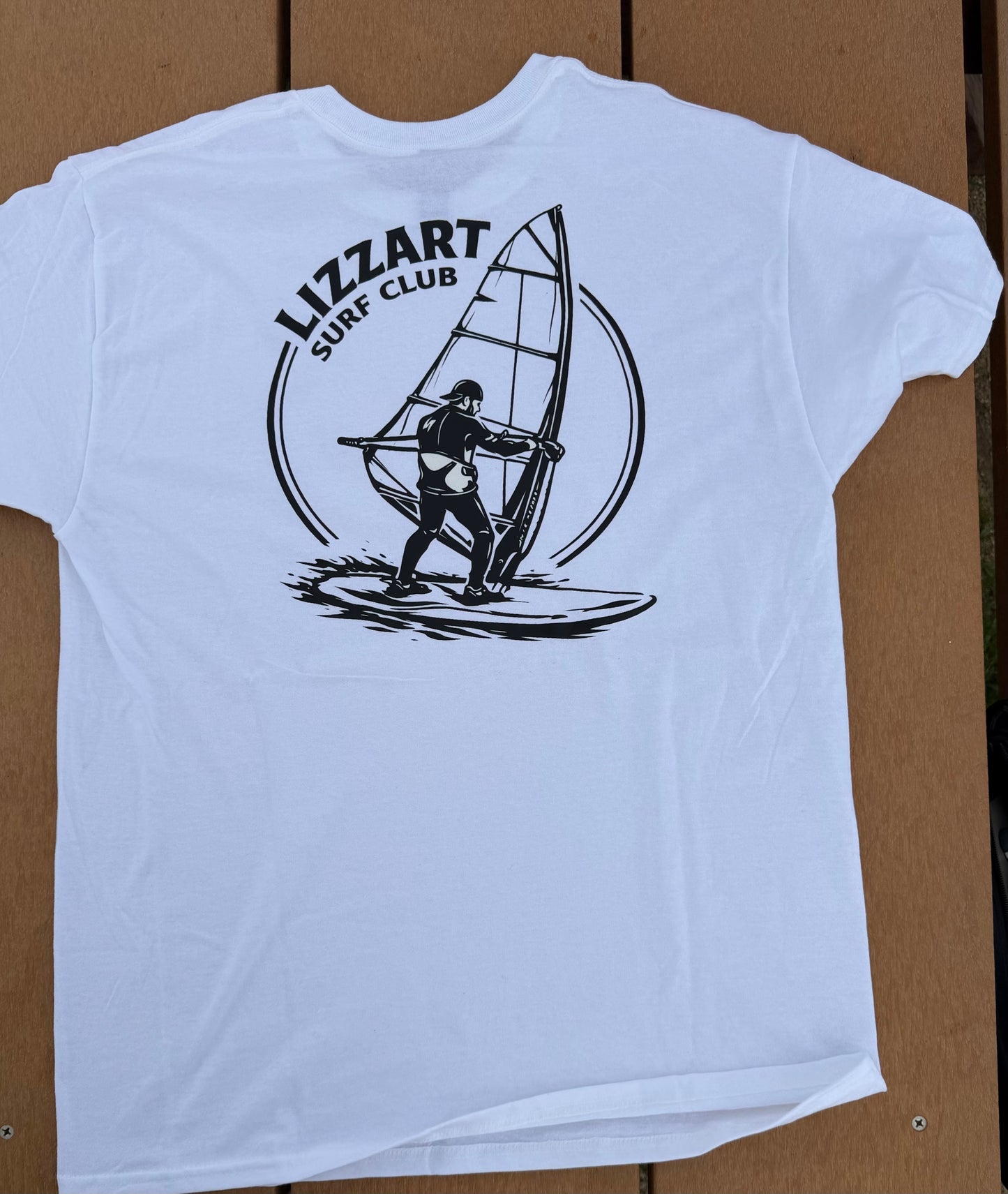 Lizzart Surf Club Tee β Ride the Wind