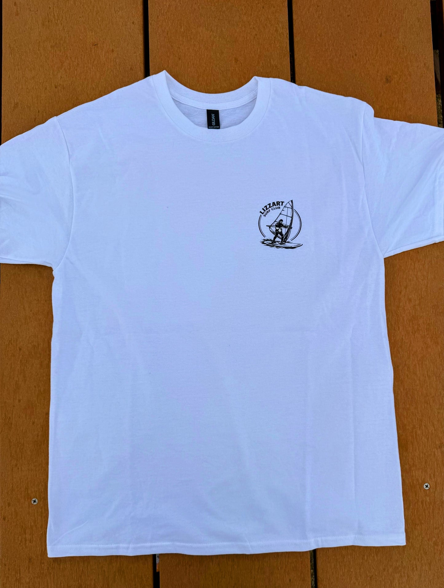 Lizzart Surf Club Tee – Ride the Wind